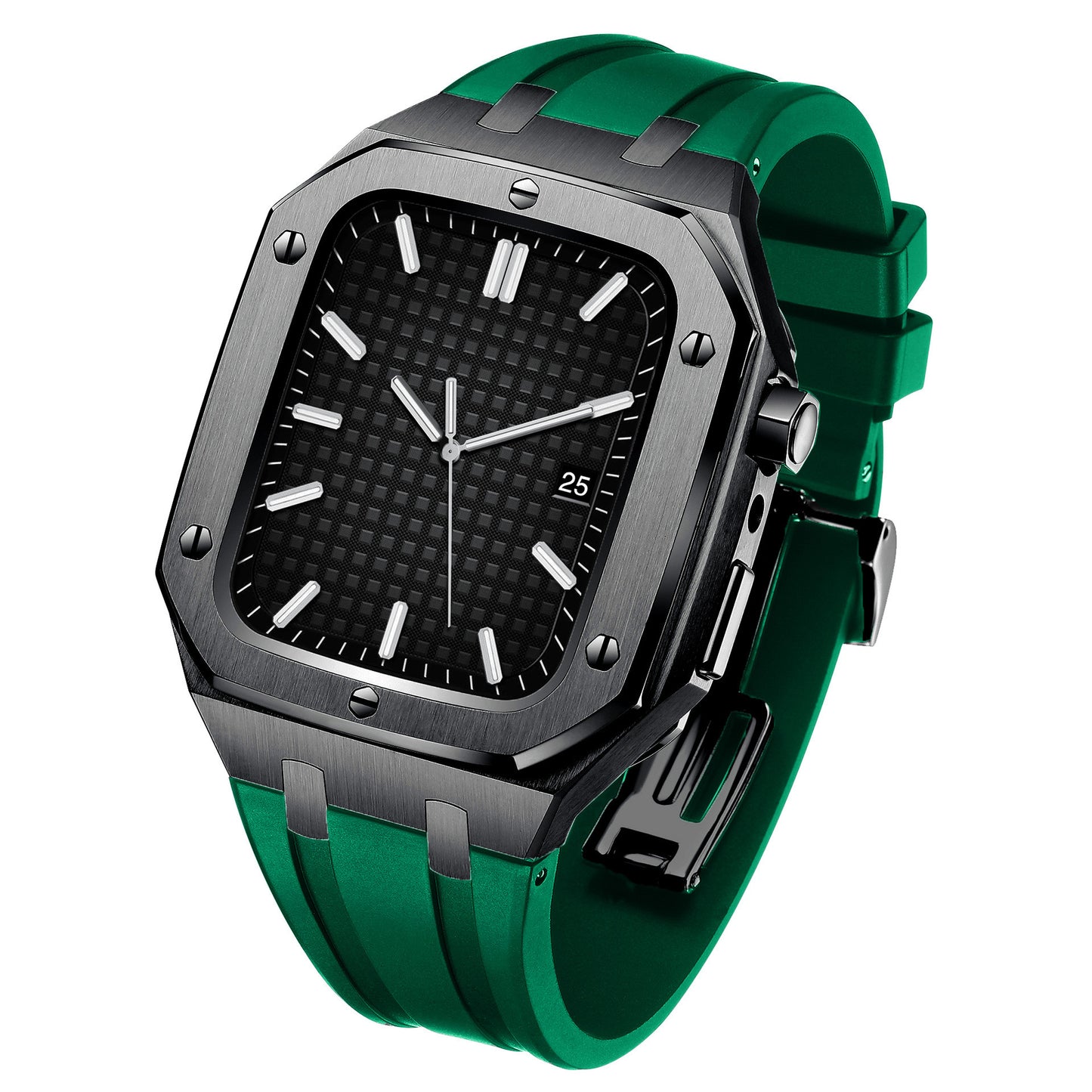 New Watch Metal Case Modification Accessories 44 45mm