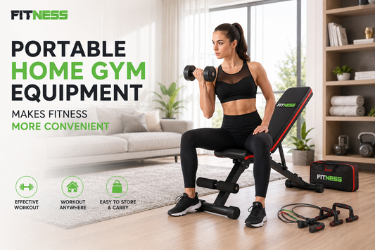 How Portable Home Gym Equipment Makes Fitness More Convenient