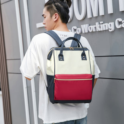 Foldable stool mom bag