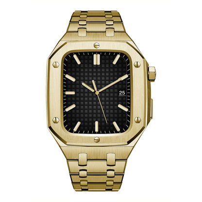New Watch Metal Case Modification Accessories 44 45mm