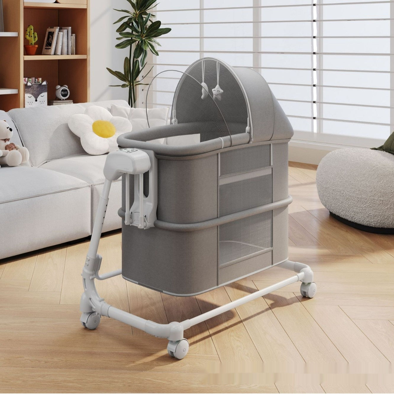 Electric Baby Rocker Multifunctional Foldable Newborn
