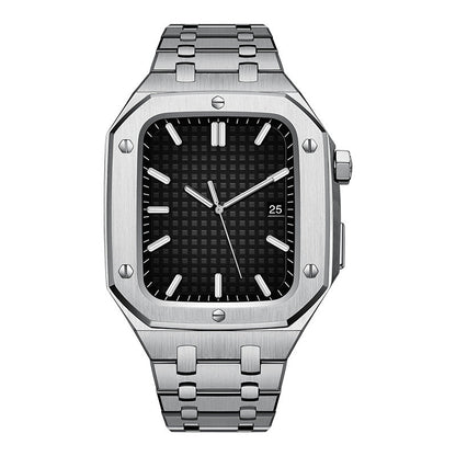 New Watch Metal Case Modification Accessories 44 45mm