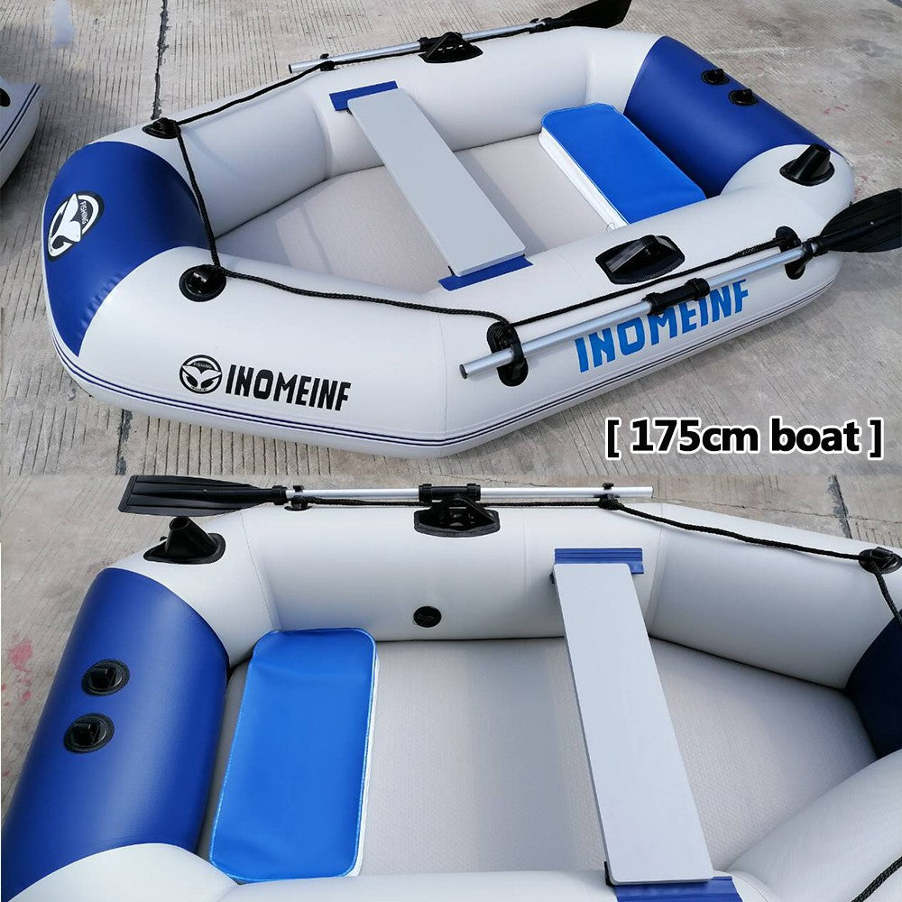 Double Clip Net Hovercraft Rubber Dinghy Thickened Hard Bottom