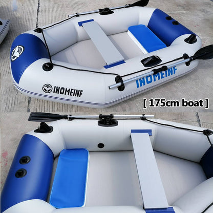 Double Clip Net Hovercraft Rubber Dinghy Thickened Hard Bottom