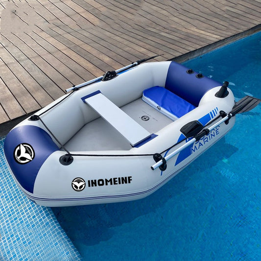 Double Clip Net Hovercraft Rubber Dinghy Thickened Hard Bottom