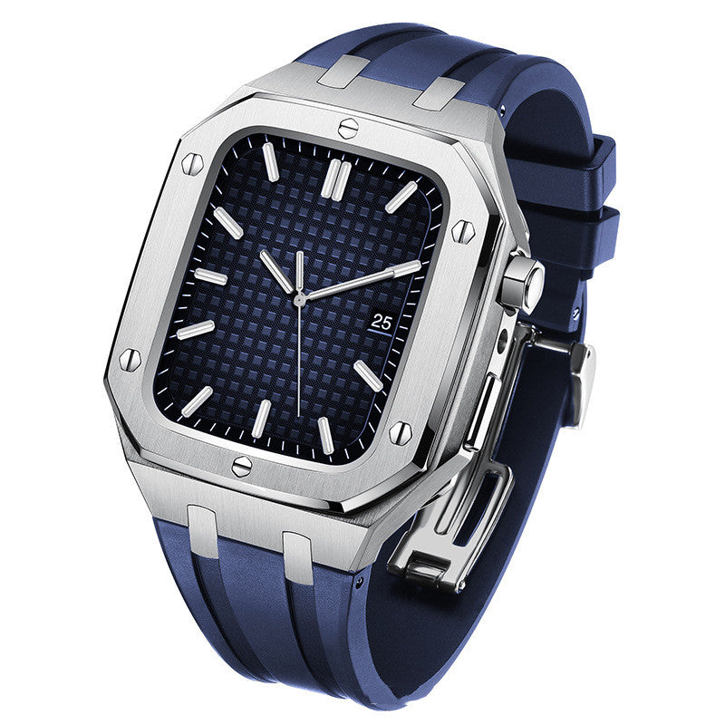 New Watch Metal Case Modification Accessories 44 45mm