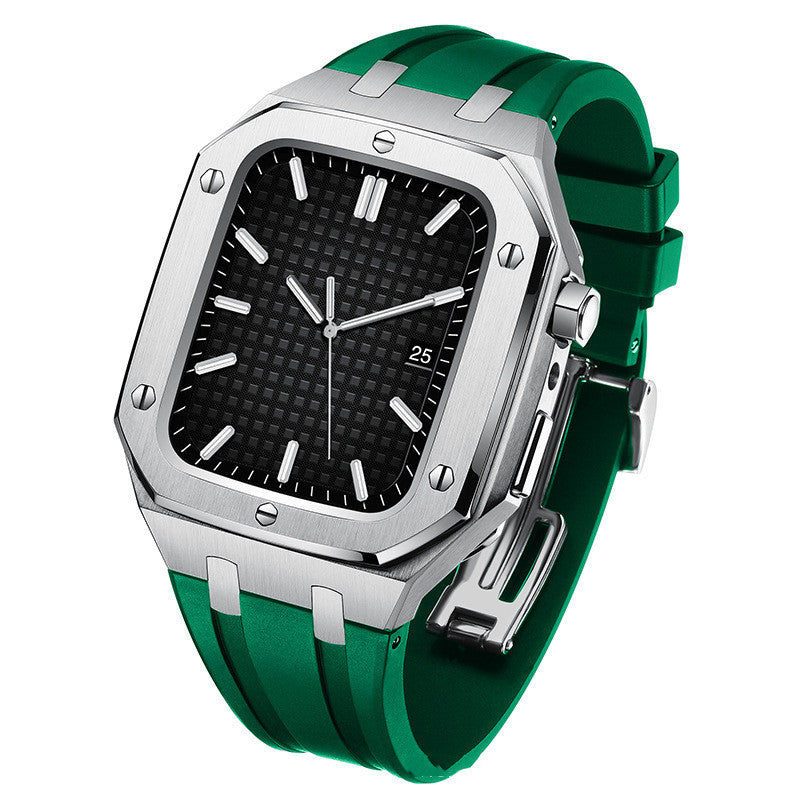 New Watch Metal Case Modification Accessories 44 45mm