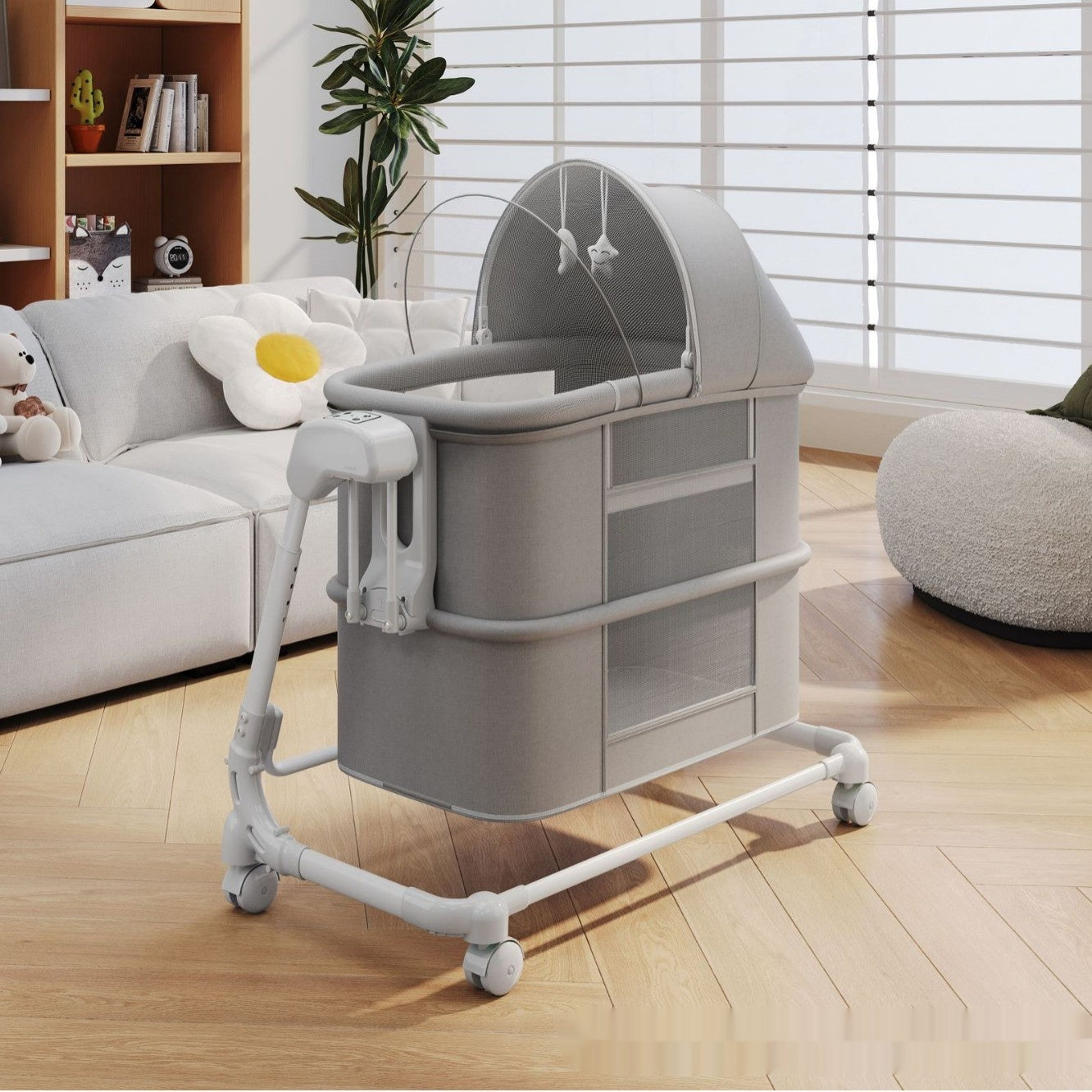 Electric Baby Rocker Multifunctional Foldable Newborn