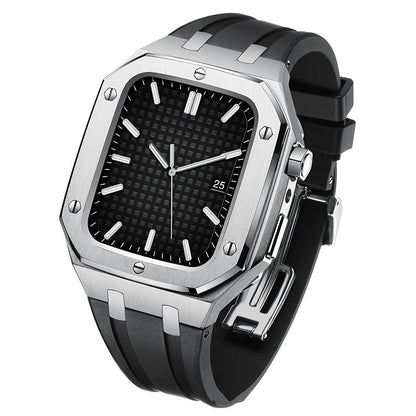 New Watch Metal Case Modification Accessories 44 45mm