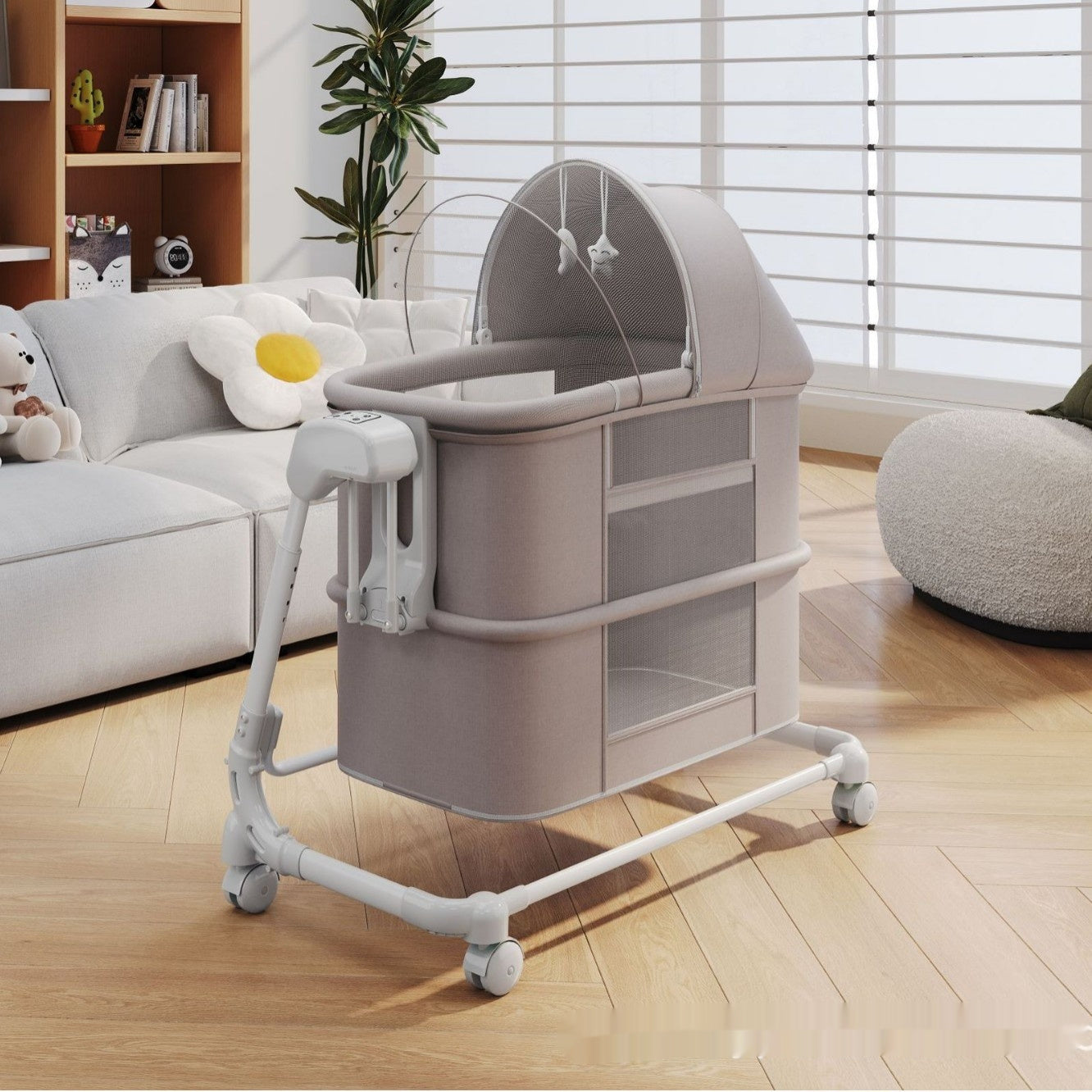 Electric Baby Rocker Multifunctional Foldable Newborn